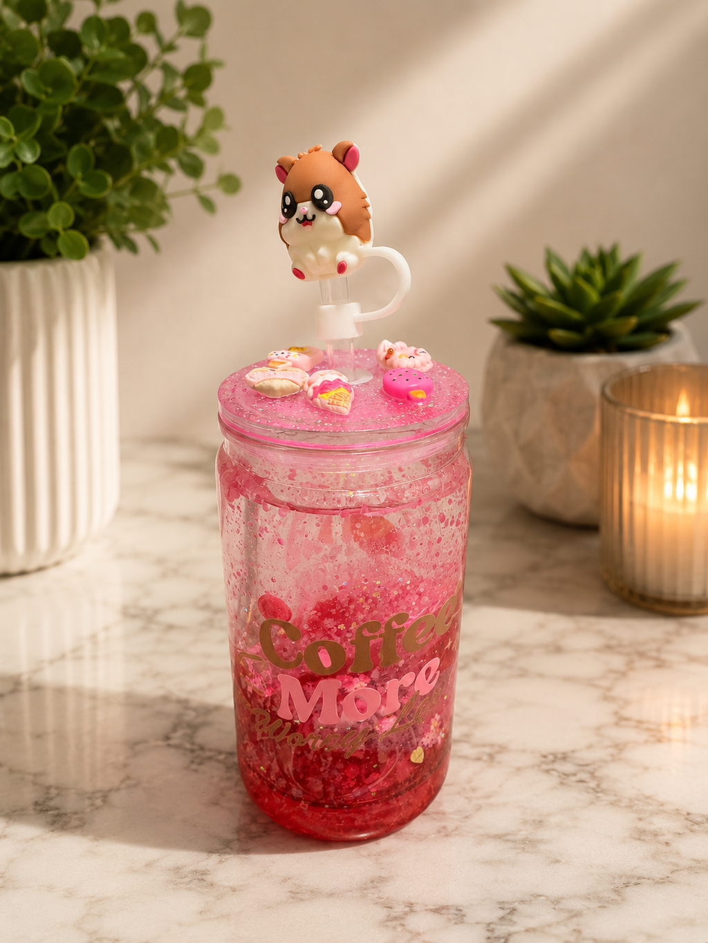 Snow Globe™ Glitter Tumbler ✨